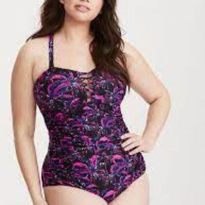 Torrid size 6 one piece swimsuit.